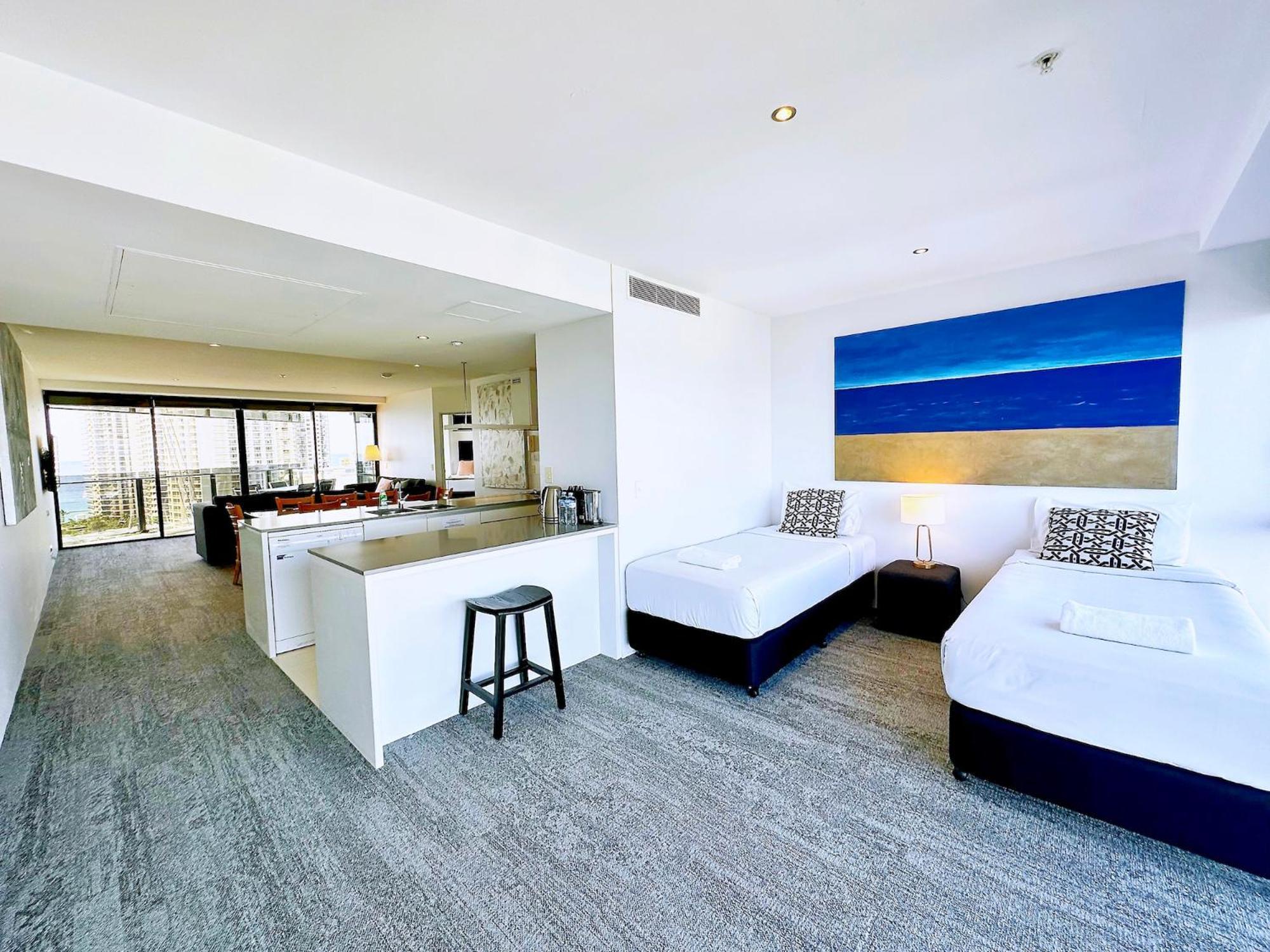 Circle On Cavill Surfers Paradise Apartments-Holiday Paradise Гоулд Коуст Стая снимка