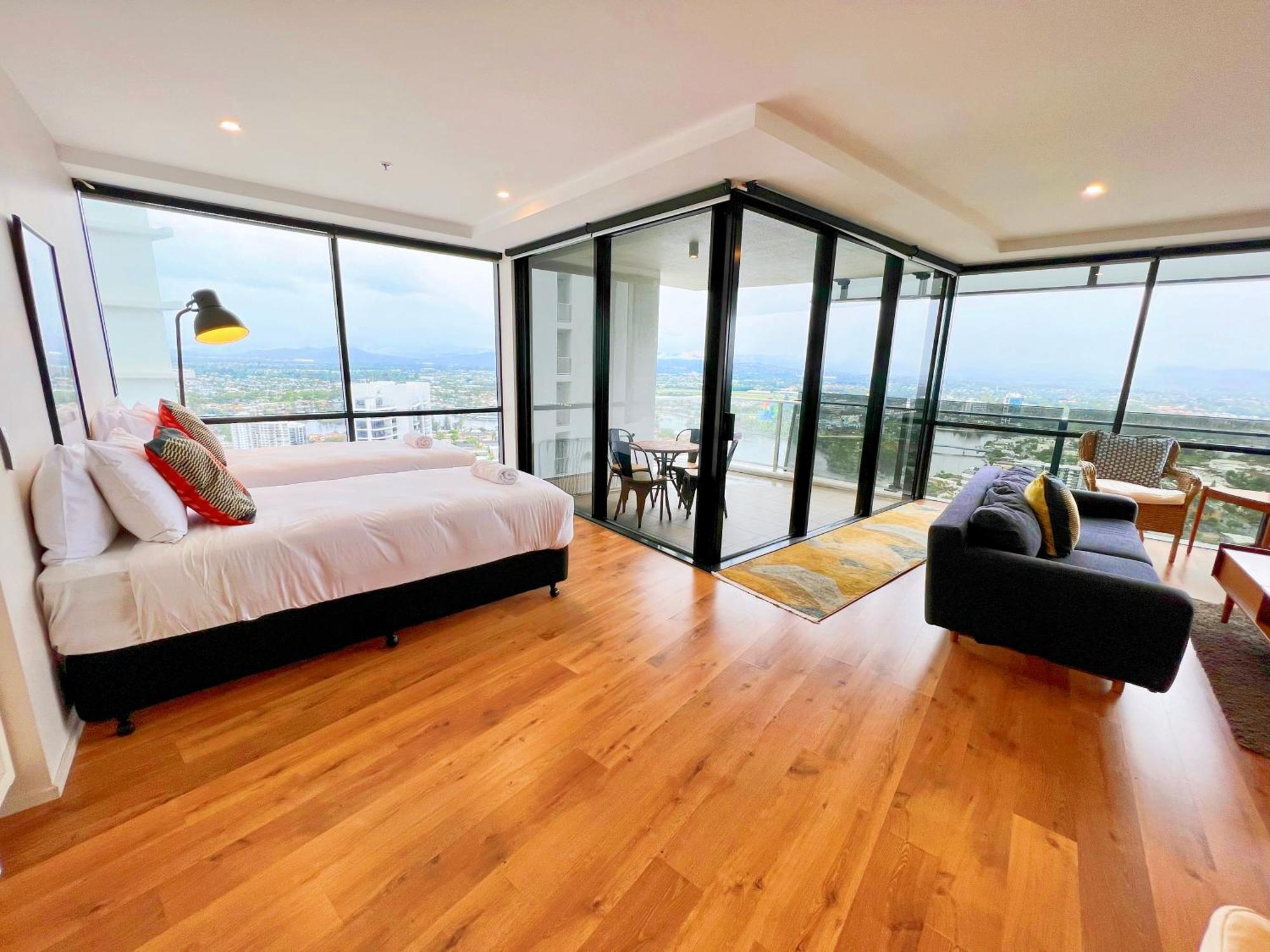 Circle On Cavill Surfers Paradise Apartments-Holiday Paradise Гоулд Коуст Стая снимка