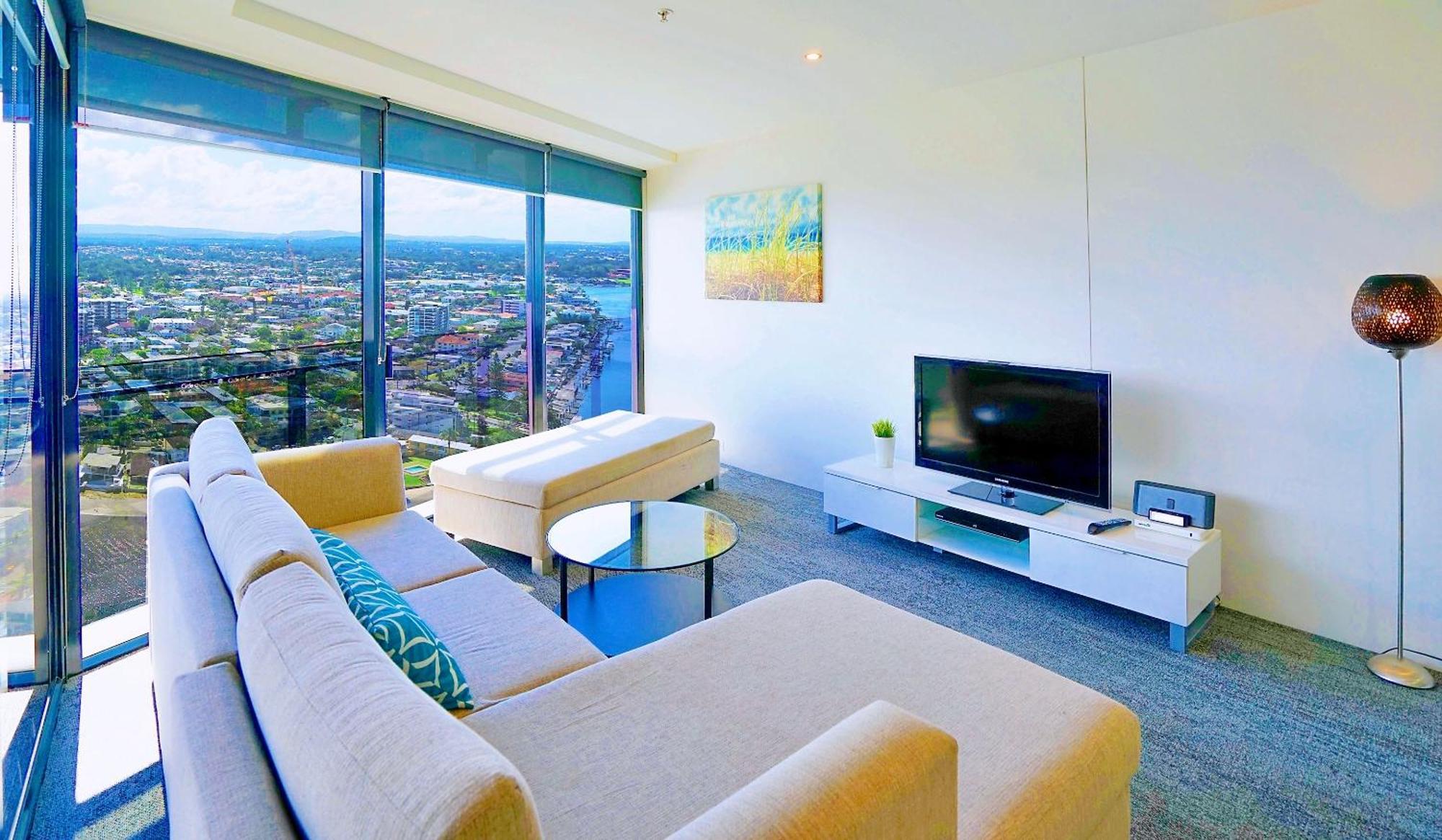 Circle On Cavill Surfers Paradise Apartments-Holiday Paradise Гоулд Коуст Стая снимка