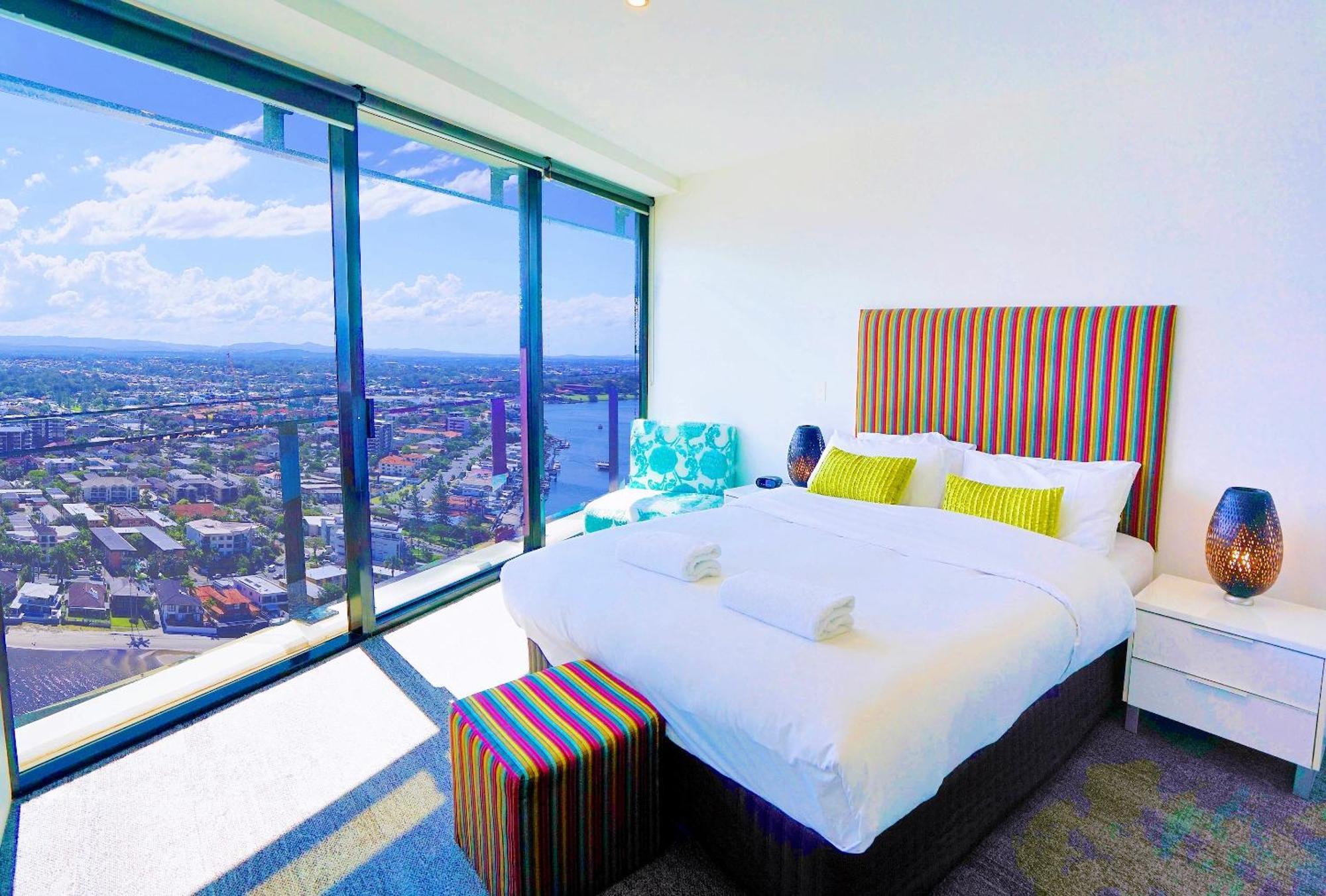 Circle On Cavill Surfers Paradise Apartments-Holiday Paradise Гоулд Коуст Стая снимка